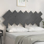 Gloss white plywood bed headboard 200x1.5x80 cm