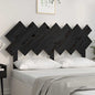Cabecero cama madera contrachapada blanco brillo 200x1,5x80 cm