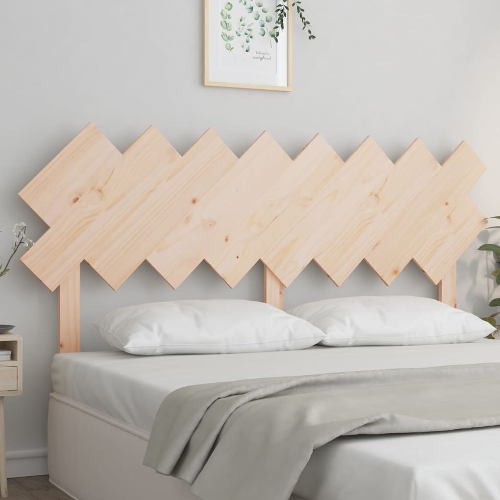 Cabecero cama madera contrachapada blanco brillo 200x1,5x80 cm