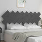 Gloss white plywood bed headboard 200x1.5x80 cm