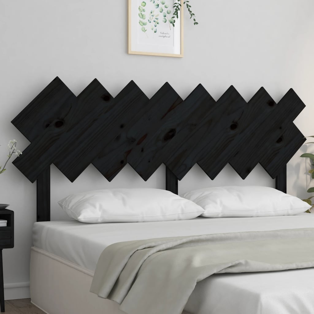 Cabecero cama madera contrachapada blanco brillo 200x1,5x80 cm