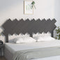 Gloss white plywood bed headboard 200x1.5x80 cm