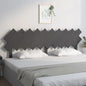 Gloss white plywood bed headboard 200x1.5x80 cm