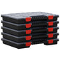 Cajas de accesorios 10 unidades polipropileno 40x30x5 cm