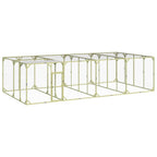 Gallinero madera maciza de pino impregnada 800x400x200 cm