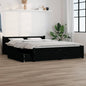 Cama sin colchón madera maciza de pino blanca 180x200 cm
