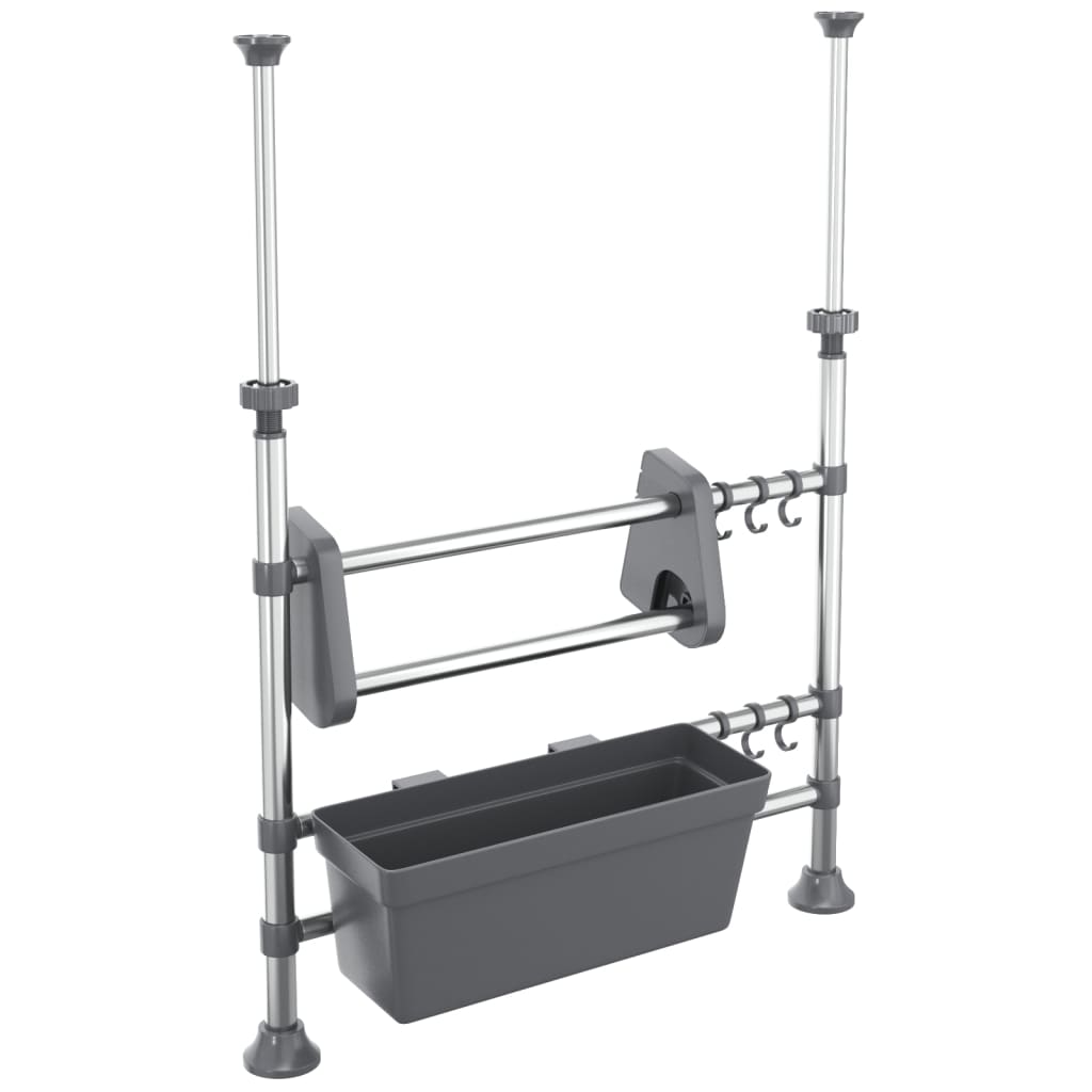 Organizador de cocina ajustable aluminio