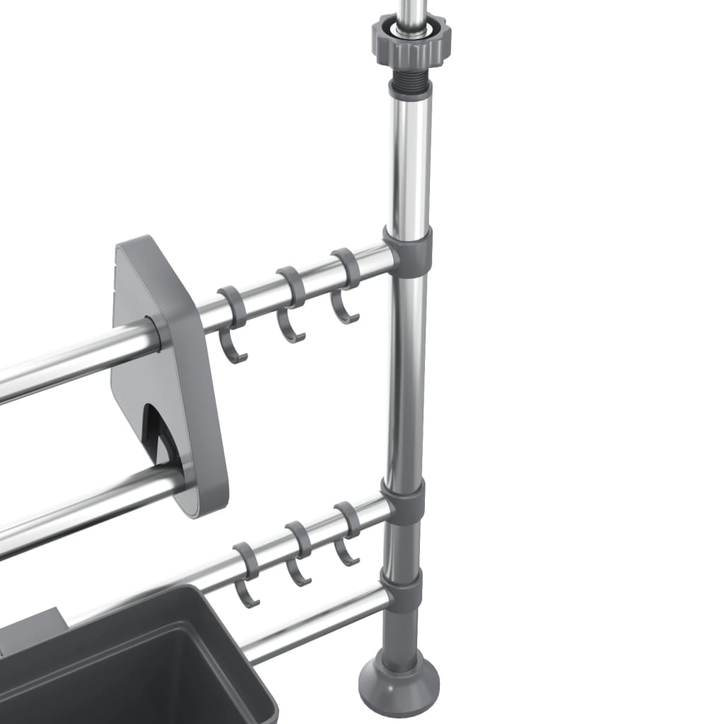 Organizador de cocina ajustable aluminio
