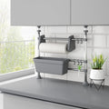 Organizador de cocina ajustable aluminio