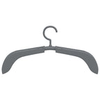 Perchas extensibles 5 unidades gris