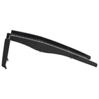 Rampa plegable para perros plástico negro 153x40x12,5 cm