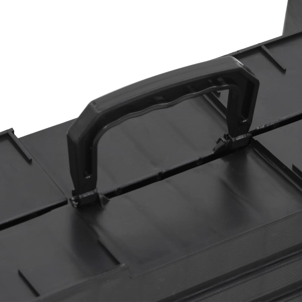 Rampa plegable para perros plástico negro 153x40x12,5 cm