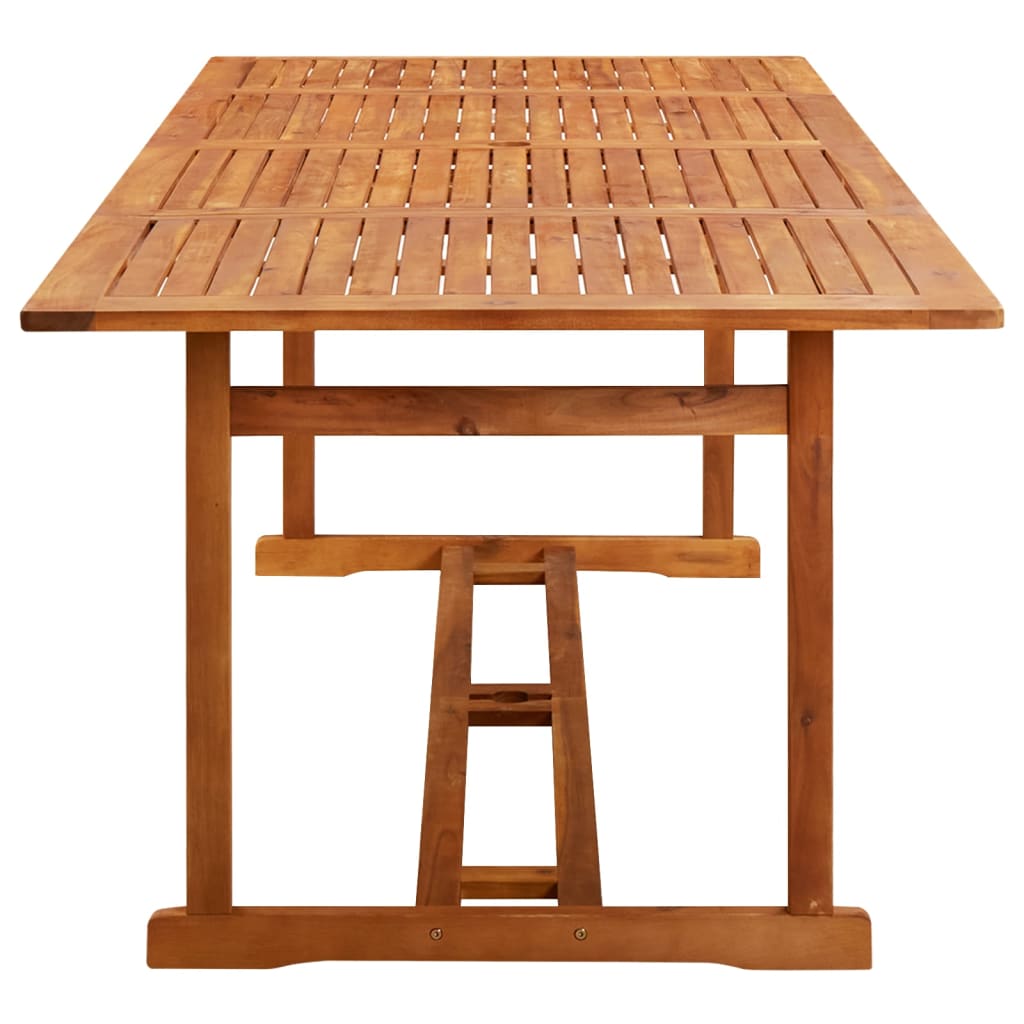 Juego de comedor de jardín 11 piezas con cojines gris