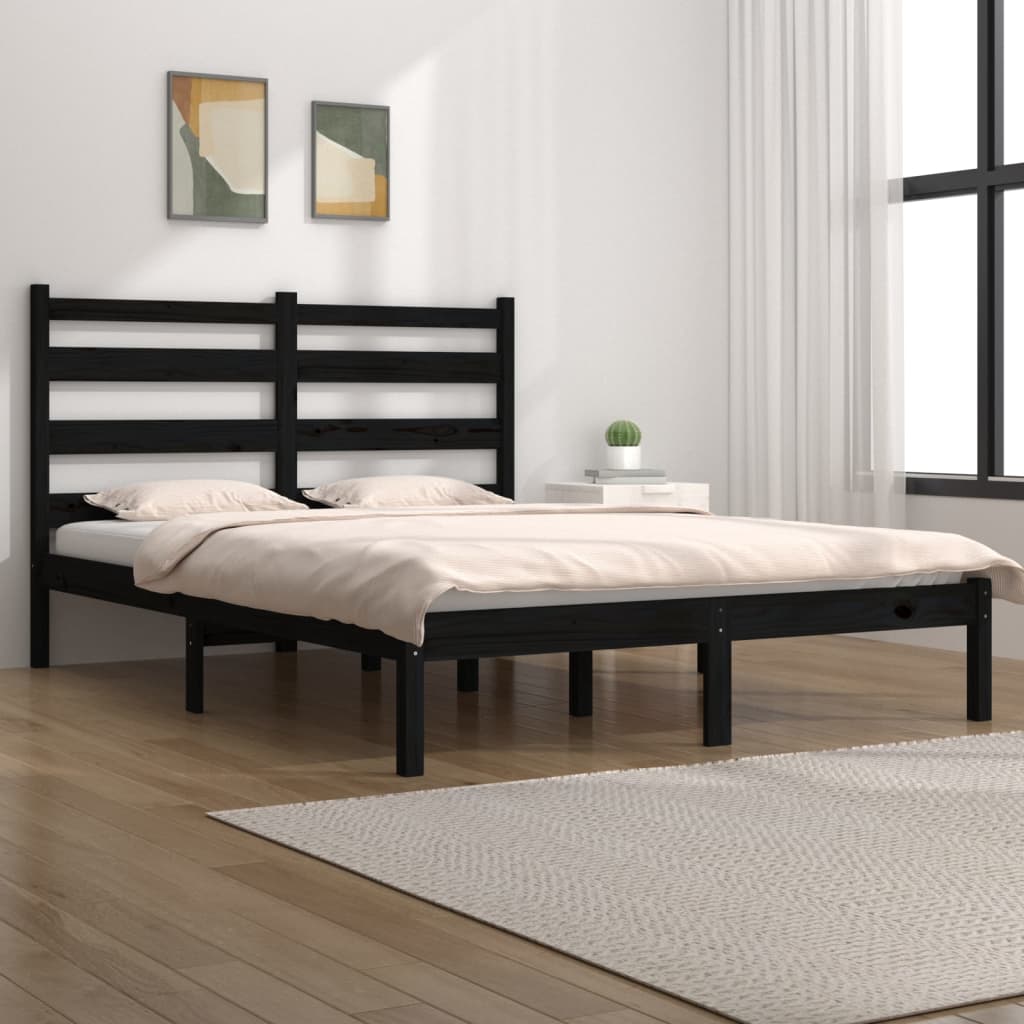Cama apilable de madera pino maciza 100x200 cm