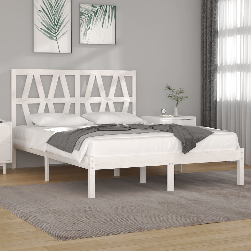 Cama apilable de madera pino maciza 100x200 cm