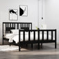Cama apilable de madera pino maciza 100x200 cm