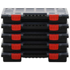 Cajas de accesorios 10 unidades polipropileno 34,5x25x5 cm