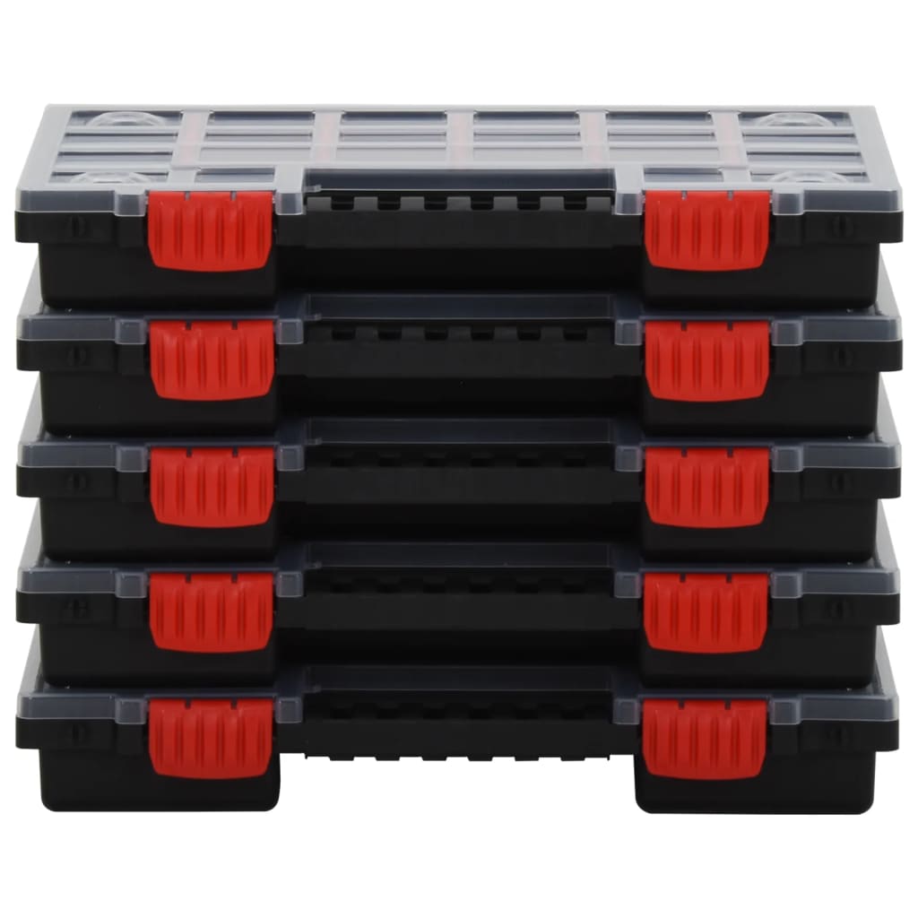 Cajas de accesorios 10 unidades polipropileno 34,5x25x5 cm
