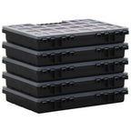 Cajas de accesorios 10 unidades polipropileno 34,5x25x5 cm