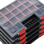 Cajas de accesorios 10 unidades polipropileno 34,5x25x5 cm