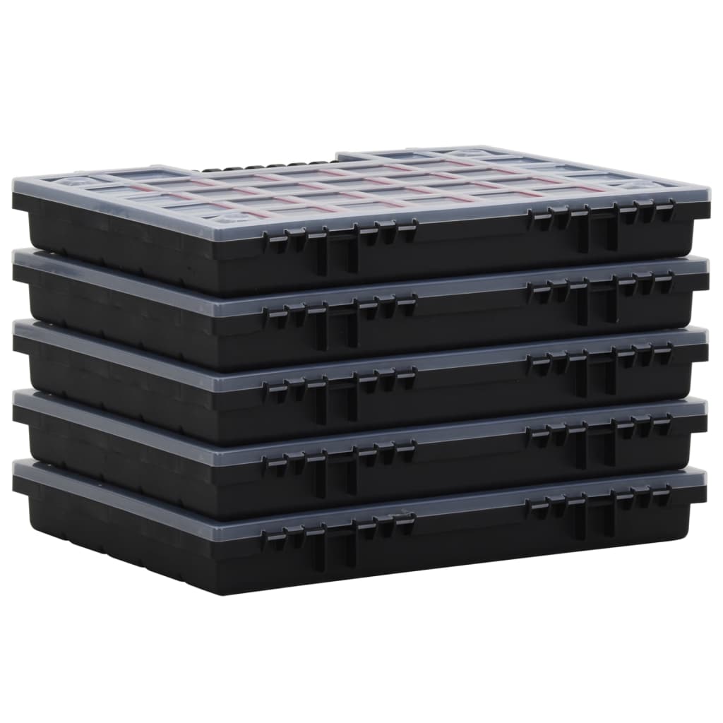 Cajas de accesorios 10 unidades polipropileno 40x30x5 cm