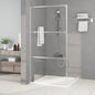 Mampara de ducha accesible vidrio ESG blanco 100x195 cm