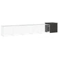 Gallinero de acero galvanizado gris 300x91x100 cm