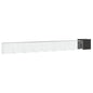 Gallinero de acero galvanizado gris 300x91x100 cm