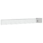 Gallinero de acero galvanizado gris 300x91x100 cm