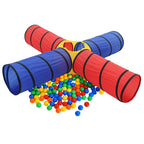 Túnel de juegos para niños con 250 bolas multicolor