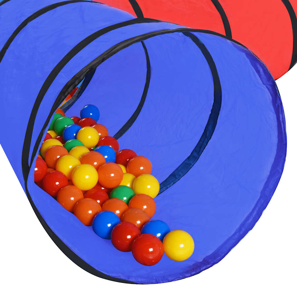 Túnel de juegos para niños con 250 bolas multicolor