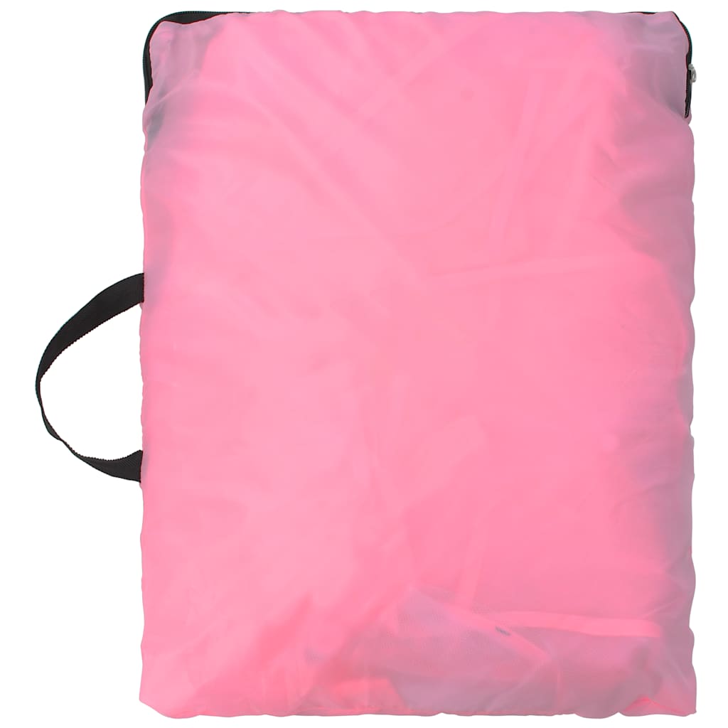 Carpa de juegos de princesa con 250 bolas rosa 133x140 cm