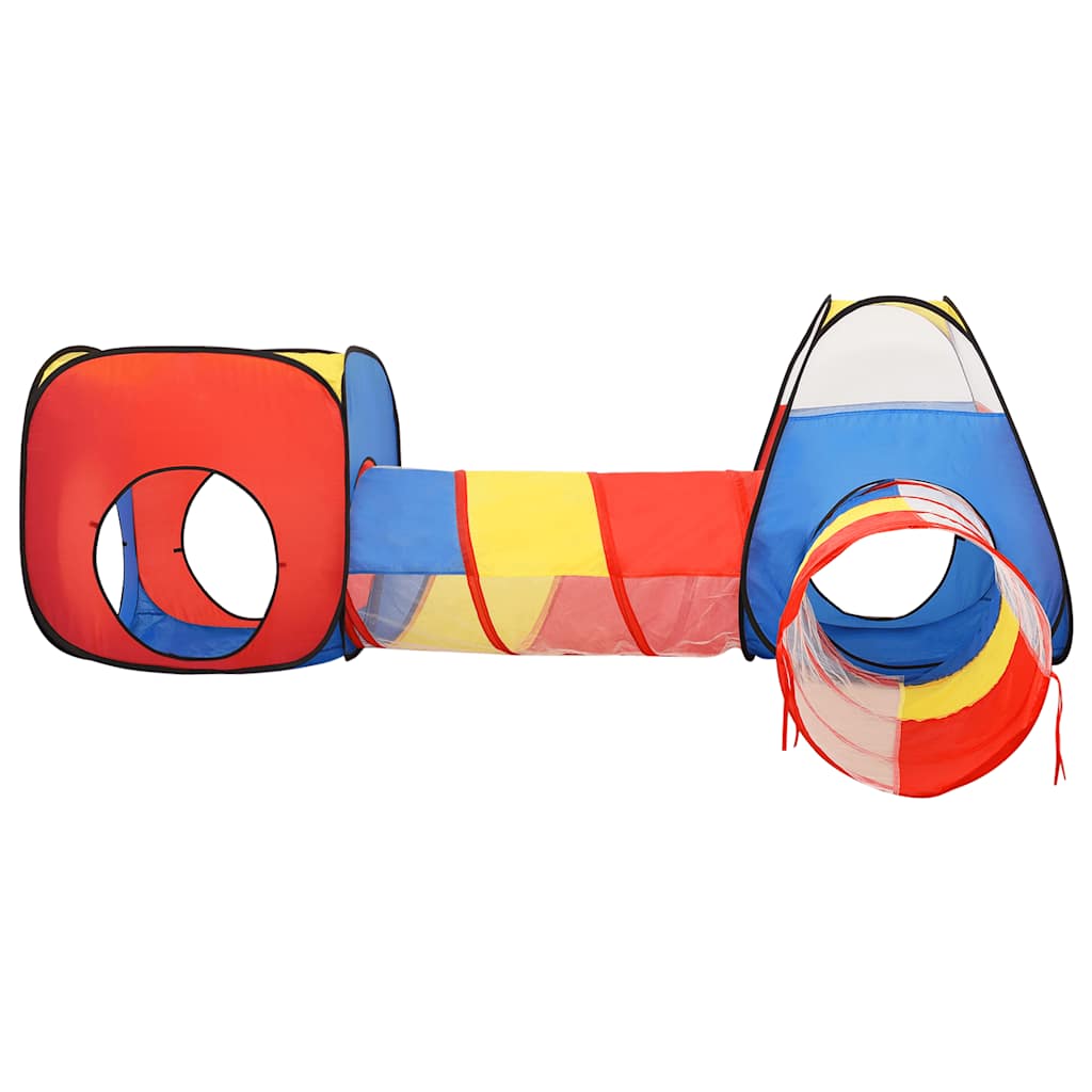 Tienda de juego de niños con 250 bolas multicolor 190x264x90 cm