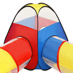 Tienda de juego de niños con 250 bolas multicolor 190x264x90 cm