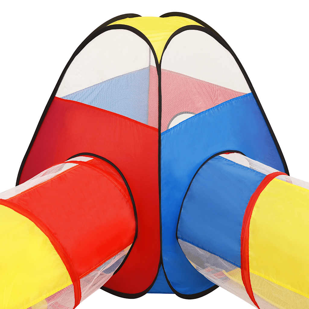 Tienda de juego de niños con 250 bolas multicolor 190x264x90 cm