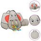 Elephant Design Play Tent 250 Grey Balls 174x86x101cm