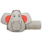 Tienda de juegos diseño de elefante 250 bolas gris 174x86x101cm