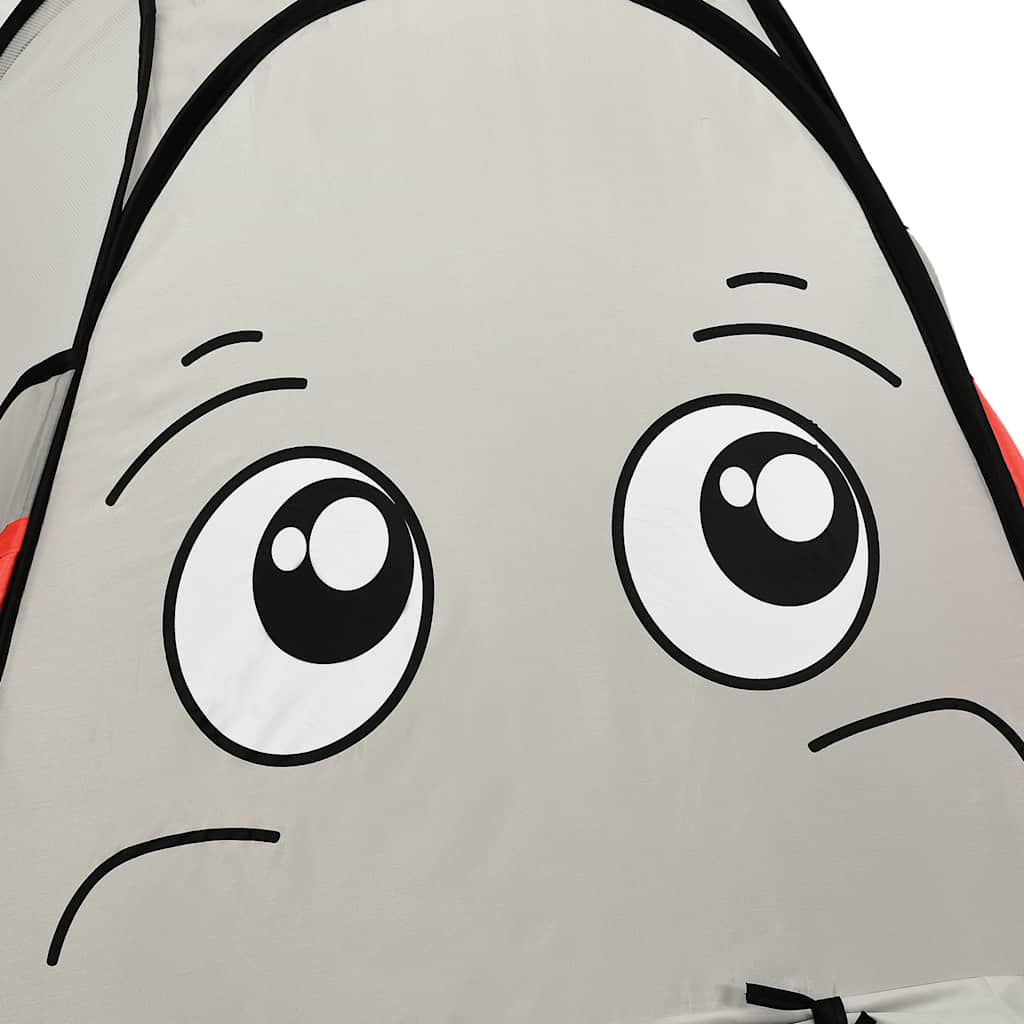Tienda de juegos diseño de elefante 250 bolas gris 174x86x101cm