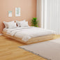 Extendable bed with mattress 80 x 200 cm Solid pine wood
