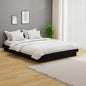Extendable bed with mattress 80 x 200 cm Solid pine wood