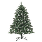 Árbol de Navidad artificial con soporte PVC 120 cm