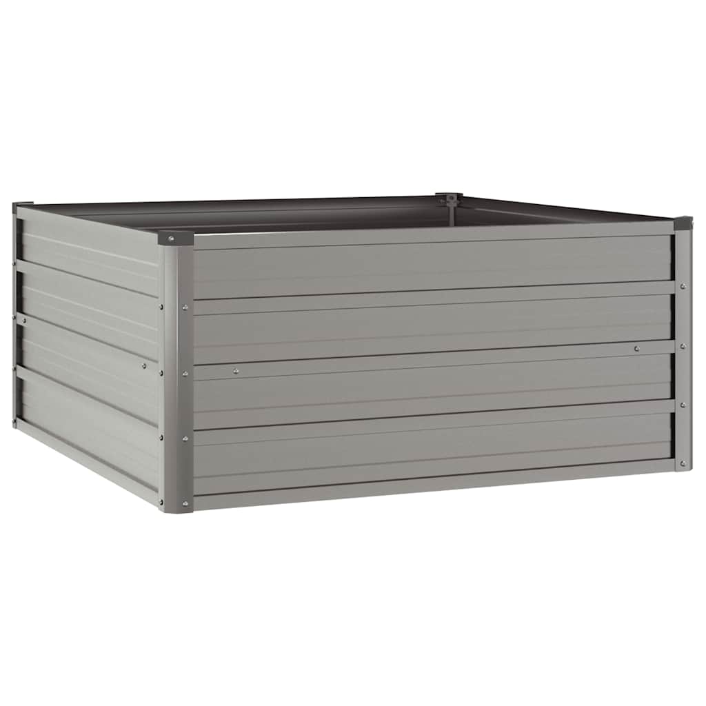 Arriate oxidado de acero corten 100x100x45 cm