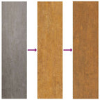 Jardinera elevada 100x50x36 cm de acero corten