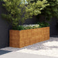 Jardinera elevada 291x50x69 cm Acero Corten