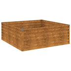 Jardinera acero corten 100x100x36 cm