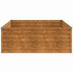 Jardinera acero corten 100x100x36 cm