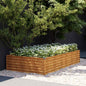 Jardinera acero corten 100x100x36 cm