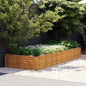 Jardinera acero corten 100x100x36 cm
