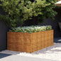 Jardinera acero corten 100x100x36 cm
