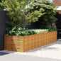 Jardinera acero corten 100x100x36 cm